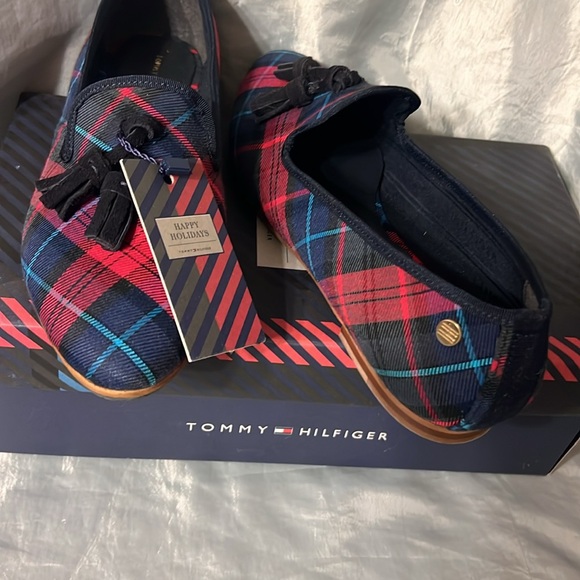 Tommy Hilfiger Plaid Loafers EURO SIZE 40 - Picture 9 of 9